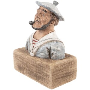 Clayre & Eef 6H2426 Decoratie Matroos 19x11x24 cm