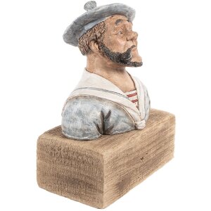 Clayre & Eef 6H2426 Decoratie Matroos 19x11x24 cm
