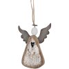 Clayre & Eef 6H2429 Decoratieve Engel Hanger 9x2x13 cm