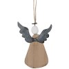 Clayre & Eef 6H2429 Decoratieve Engel Hanger 9x2x13 cm