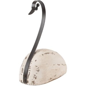 Clayre & Eef 6H2433M Decoratie Zwaan 17x8x19 cm
