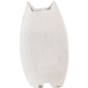 Clayre & Eef 6H2435L Decoratie Kat 8x6x14 cm Hout