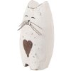 Clayre & Eef 6H2435L Decoratie Kat 8x6x14 cm Hout