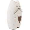Clayre & Eef 6H2435L Decoratie Kat 8x6x14 cm Hout