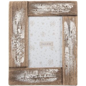Clayre & Eef 2F1297 Fotolijst 21x2x26 cm / 13x18 cm