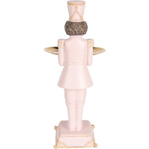 Clayre & Eef 6PR5368 Decoratie Notenkraker Roze 18x17x40 cm