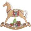 Clayre & Eef 6PR5415 Decoratie Schommelpaard 26x7x24 cm