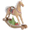 Clayre & Eef 6PR5415 Decoratie Schommelpaard 26x7x24 cm