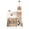 Clayre & Eef 6PR5375 Decoratie Huis met LED 14x12x23 cm