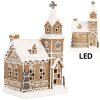 Clayre & Eef 6PR5375 Decoratie Huis met LED 14x12x23 cm