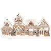 Clayre & Eef 6PR5377 Huisdecoratie 25x6x13 cm Bruin/Wit
