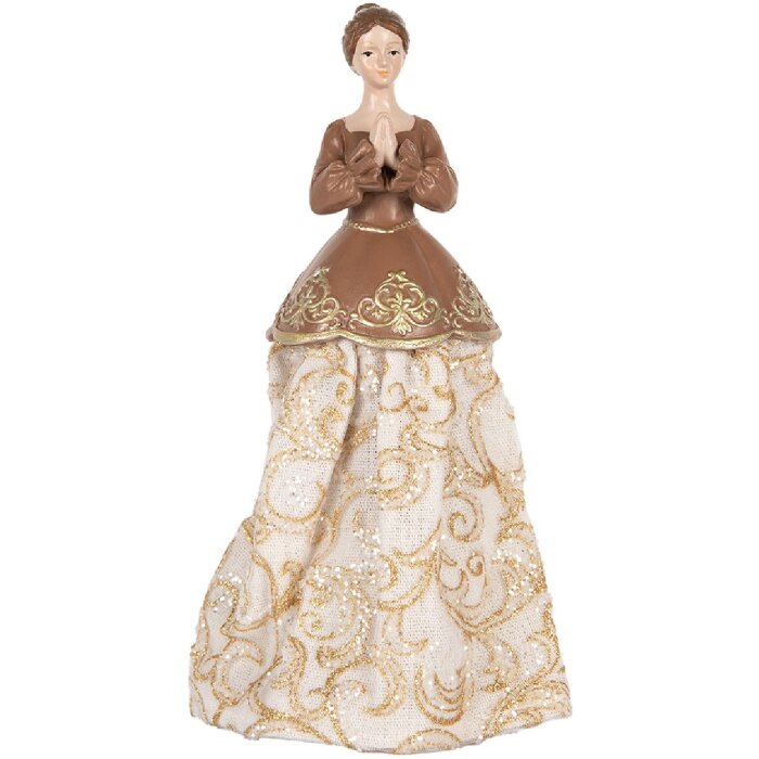 Clayre & Eef 6PR5380 Decoratie Vrouw 8x7x23 cm