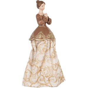 Clayre & Eef 6PR5380 Decoratie Vrouw 8x7x23 cm
