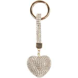 Juleeze JZKC0204 Sleutelhanger zilverkleurig 4x3x13 cm