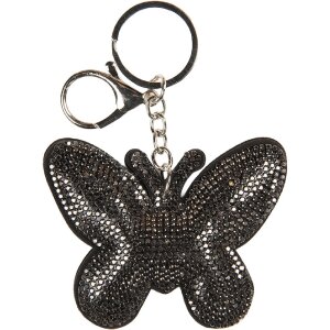 Juleeze JZKC0209 Sleutelhanger zilverkleurig 8x2x11 cm