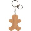Juleeze JZKC0211 Sleutelhanger Bruin 6x2x13 cm