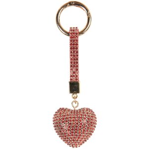 Juleeze JZKC0217 Rode Sleutelhanger 4x3x13 cm