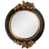 Clayre & Eef 62S340S Spiegel 14x2x16 cm Zwart-Goud