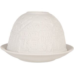 Clayre & Eef 6CE2212 Kandelaar Ø 12x8 cm