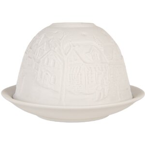 Clayre & Eef 6CE2212 Kandelaar Ø 12x8 cm