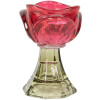 Clayre & Eef 6GL5342P Kandelaar Ø 7x10 cm Roze-Groen