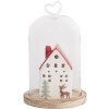 Clayre & Eef 6GL5359 Glasklok Ø 12x19 cm