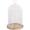 Clayre & Eef 6GL5360 Glazen Klok Ø 14x22 cm