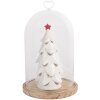 Clayre & Eef 6GL5361 Glazen Cloche Ø 17x27 cm