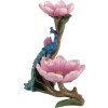 Clayre & Eef 6PR5799 Decoratieve Schaal 18x12x24 cm Blauw-Roze