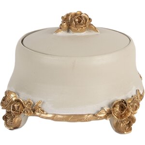 Clayre & Eef 6PR5802 Sieradenkist Ø 14x9 cm...
