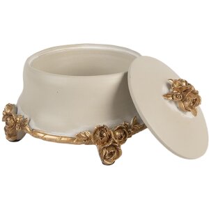 Clayre & Eef 6PR5802 Sieradenkist Ø 14x9 cm...