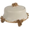 Clayre & Eef 6PR5802 Sieradenkist Ø 14x9 cm Beige-Goud