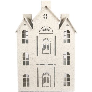 Clayre & Eef 6Y5930 Decoratie Huis 26x16x40 cm Beige