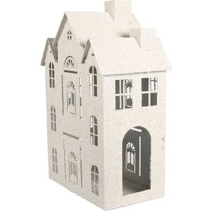 Clayre & Eef 6Y5930 Decoratie Huis 26x16x40 cm Beige