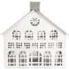 Clayre & Eef 6Y5931 Decoratie Huis 34x16x34 cm
