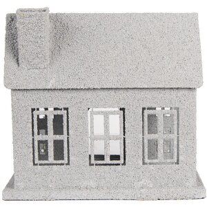Clayre & Eef 6Y5932 Decoratie Huis 26x17x24 cm Grijs