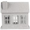 Clayre & Eef 6Y5932 Decoratie Huis 26x17x24 cm Grijs