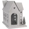 Clayre & Eef 6Y5932 Decoratie Huis 26x17x24 cm Grijs