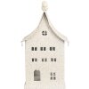 Clayre & Eef 6Y5934 Decoratie Huis 14x15x28 cm Beige