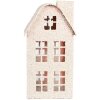 Clayre & Eef 6Y5935 Decoratie Huis 14x14x26 cm Beige