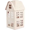 Clayre & Eef 6Y5935 Decoratie Huis 14x14x26 cm Beige