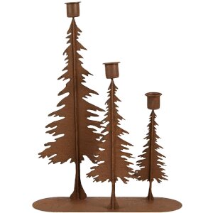 Clayre & Eef 6Y5936 Kandelaar 25x9x33 cm