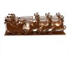 Clayre & Eef 6Y5937 Kandelaar Kerstslee 25x8x8 cm