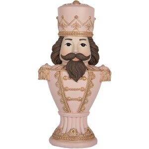 Clayre & Eef 6PR5366 Decoratie Notenkraker Roze...