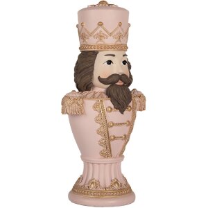 Clayre & Eef 6PR5366 Decoratie Notenkraker Roze...