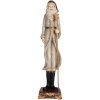 Clayre & Eef 6PR5369 Kerstman Decoratie 10x10x42 cm
