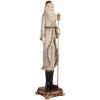 Clayre & Eef 6PR5369 Kerstman Decoratie 10x10x42 cm