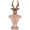 Clayre & Eef 6PR5370 Decoratieve Hertenbuste 16x14x36 cm
