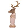 Clayre & Eef 6PR5370 Decoratieve Hertenbuste 16x14x36 cm