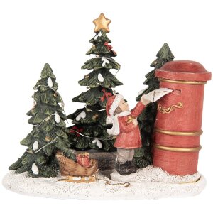 Clayre & Eef 6PR5373 Decoratie Kind bij de brievenbus...